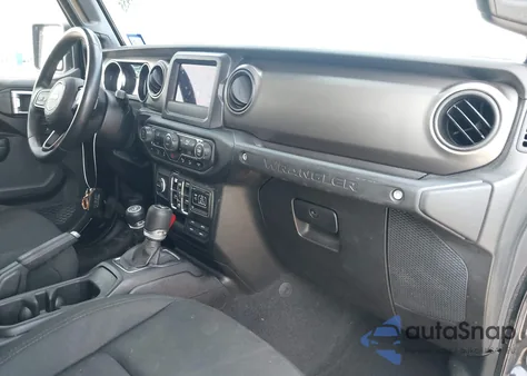 2020 Jeep Wrangler Unlimited Sport S 4X4 z USA, uszkodzony, nr VIN 1C4HJXDG1LW221916